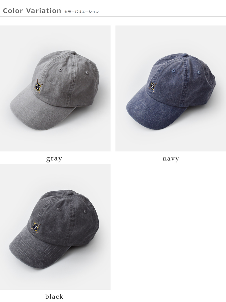 Yale University(イェール ユニバーシティー)YALEGOLFコットンピグメントキャップ