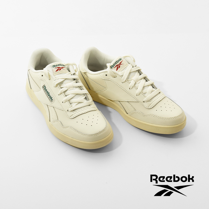 Reebok(リーボック)コートアドバンスレザーアッパーローカットスニーカー“COURTADVANCE”court-advance