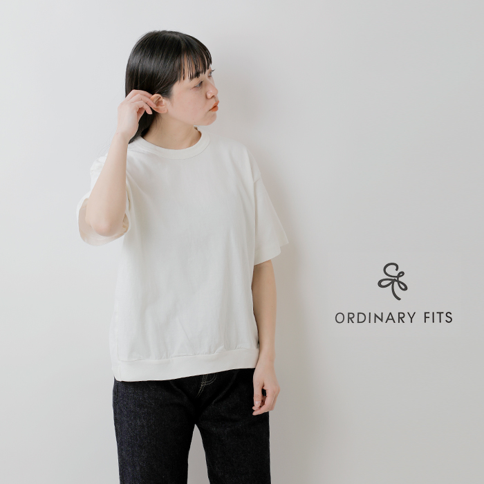 ordinaryfits(オーディナリーフィッツ)コットンドロップリブTシャツcs008