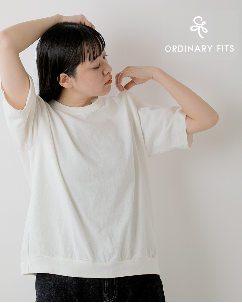 ordinaryfits(オーディナリーフィッツ)コットンドロップリブTシャツcs008