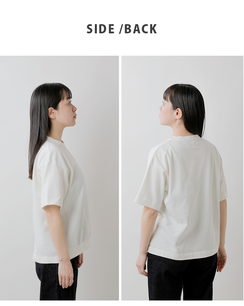 ordinaryfits(オーディナリーフィッツ)コットンドロップリブTシャツcs008