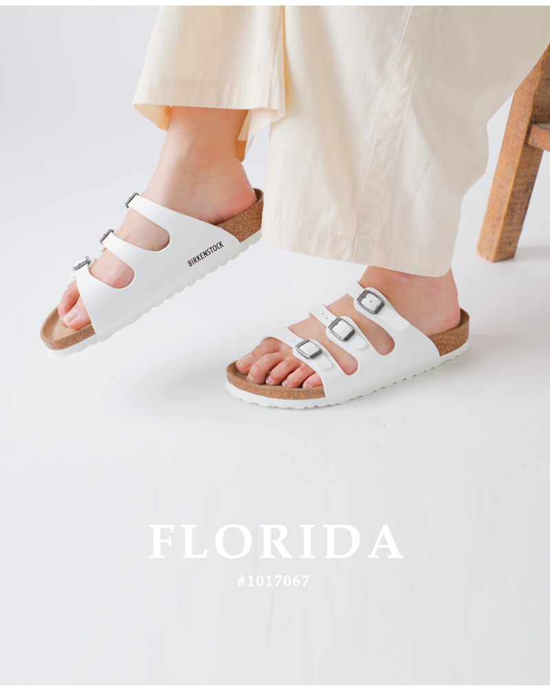 BIRKENSTOCK ビルケンシュトック フロリダ 36 白 サンダル