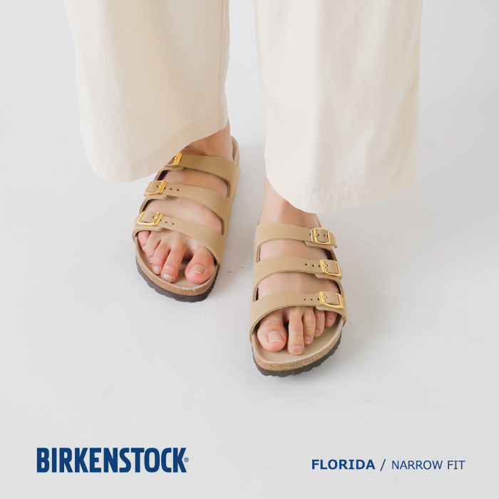 【送料関税込】Birkenstock Florida フロリダ ヌバックレザー Florida / フロリダ ヌバックレザー サンドキャッスル | BIRKENSTOCK