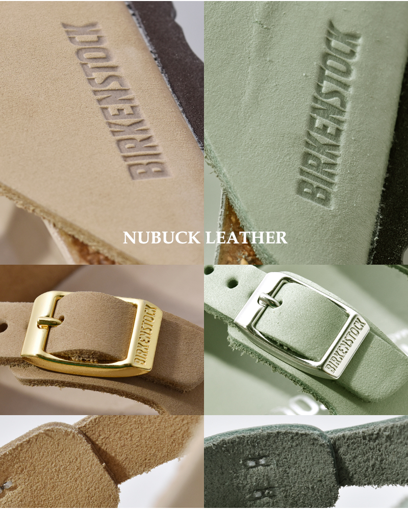 【BIRKENSTOCK】フロリダ ヌバックレザーサンダル ベージュ 25SS Florida / フロリダ ヌバックレザー サンドキャッスル | BIRKENSTOCK
