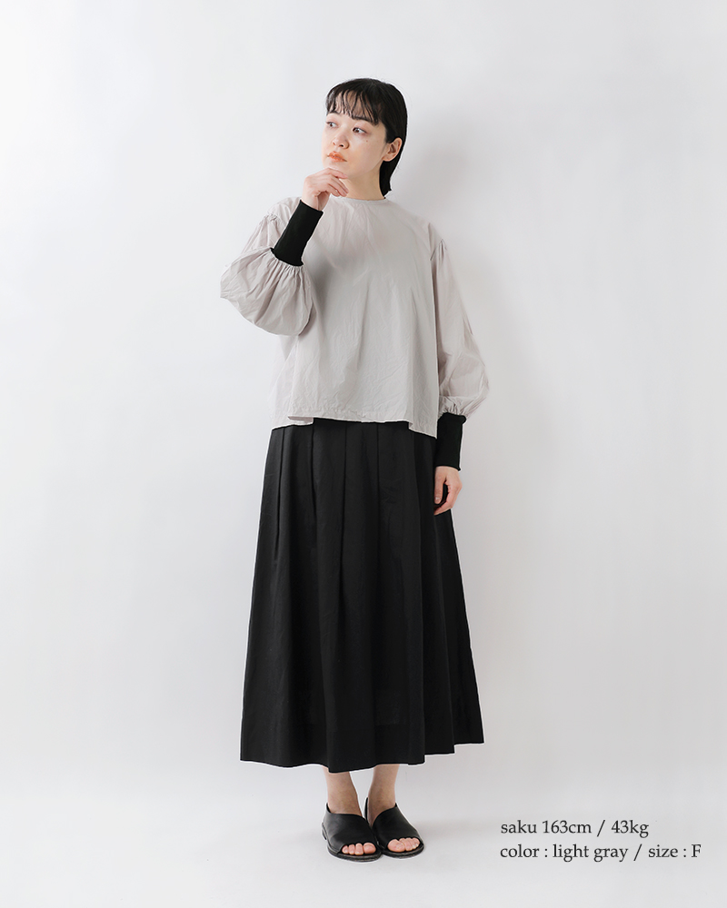 Gauze# ガーゼ (g) グラム サスペンダーリネンスカート 【公式通販】