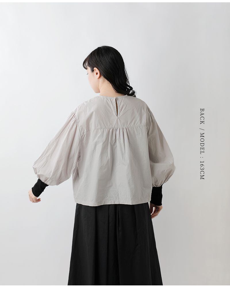 60%OFF】Gauze# ガーゼ コットン モダニスト ギャザー スリーブ