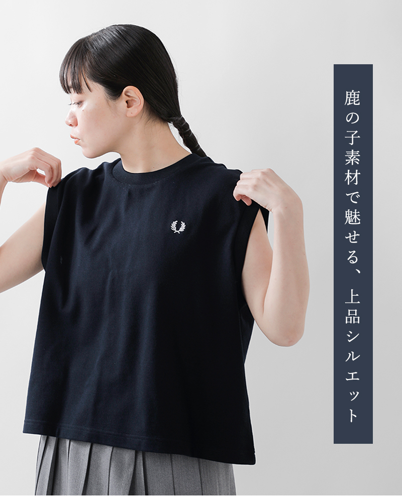 Fred Perry キャップスリーブシャツ G9705 Fred Perry キャップスリーブシャツ G9705 - メルカリ