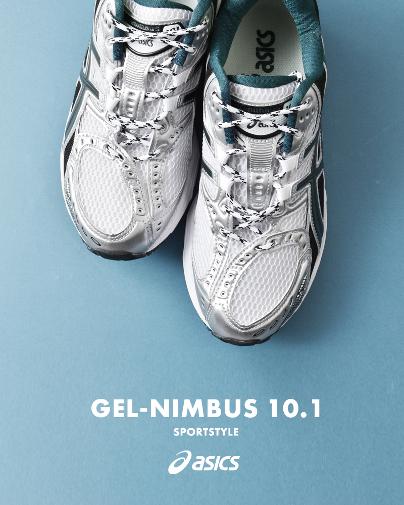 ASICS(アシックス)ゲルニンバススポーツスタイルスニーカー“GEL-NIMBUS10.1”gel-nimbus10-1