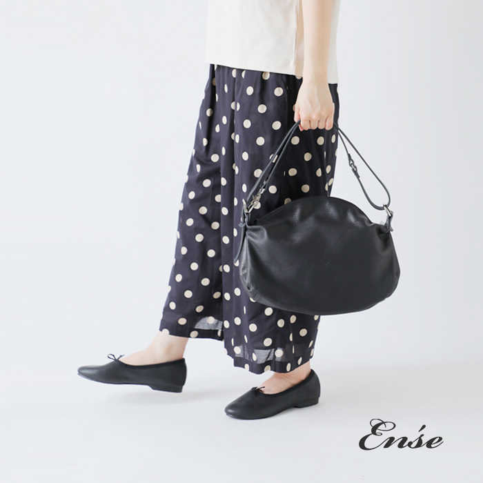 Ense アンサ ゴートレザー ショルダーバッグ S “goat shoulder S
