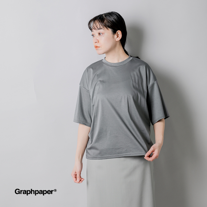 graphpaper(Oty[p[)Rbgt@CX[XN[lbNTVcgFineSmoothCrewNeckTeehgl251-70201b
