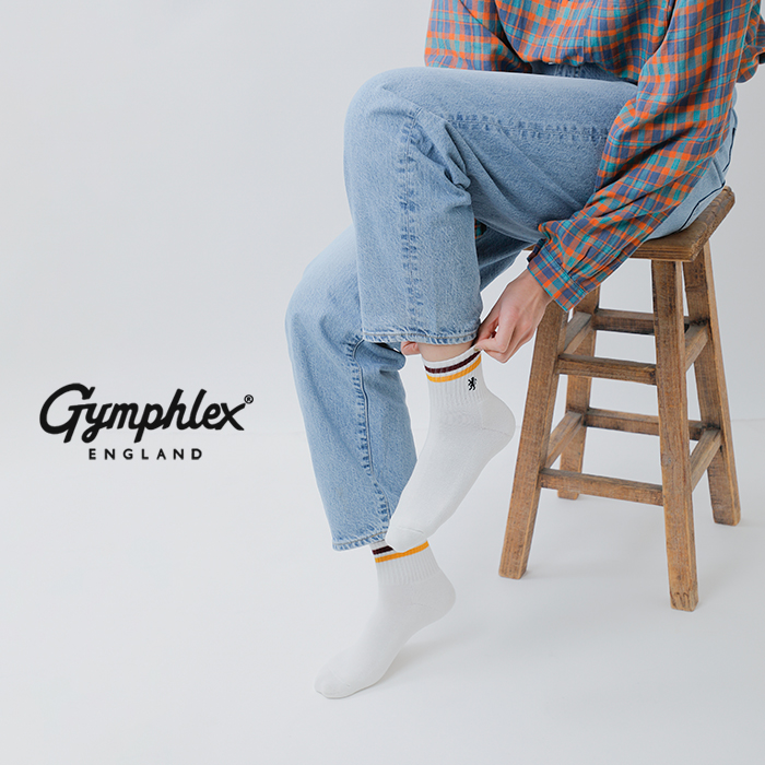 Gymphlex(ジムフレックス)裏パイルラインソックスgy-h0350tsx