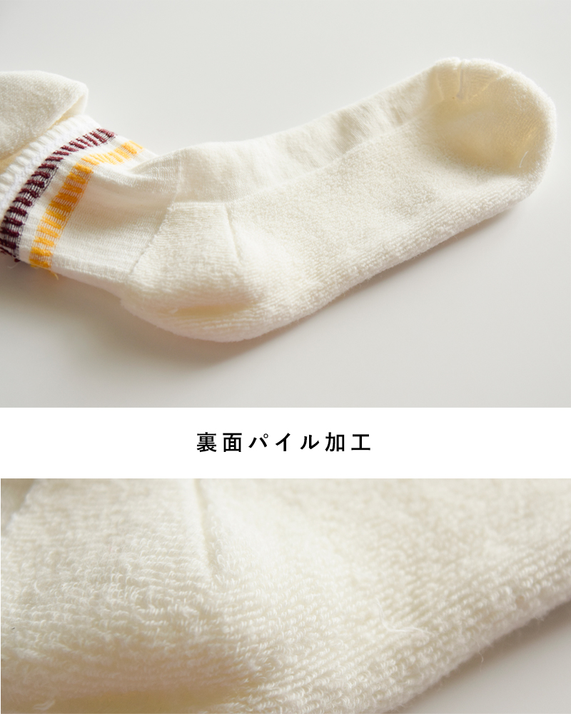 Gymphlex(ジムフレックス)裏パイルラインソックスgy-h0350tsx