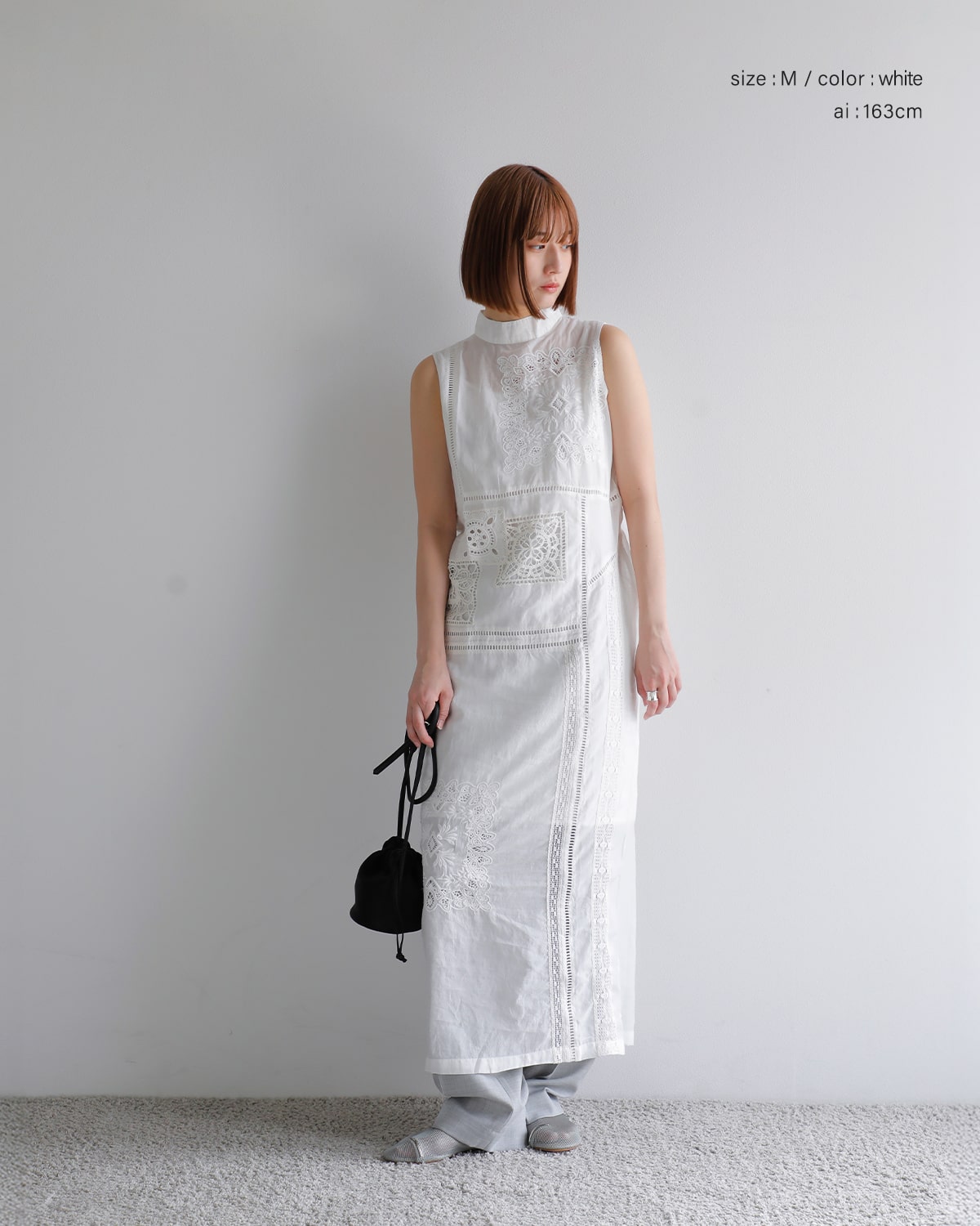 Hella(ヘラ)コットンパッチワークドレス “PATCHWORK DRESS” h251-02