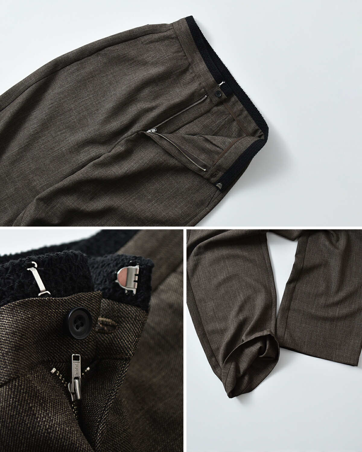 パンツ Hella double waist pants double waist pants - Hella (ヘラ）公式通販サイト