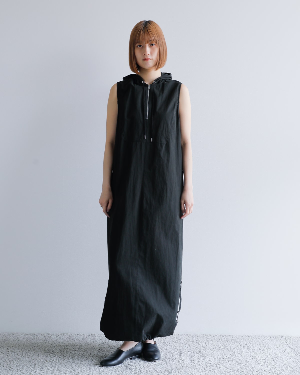 Hella ヘラ コットン フーディー ドレス “HOODIE DRESS” h251-25