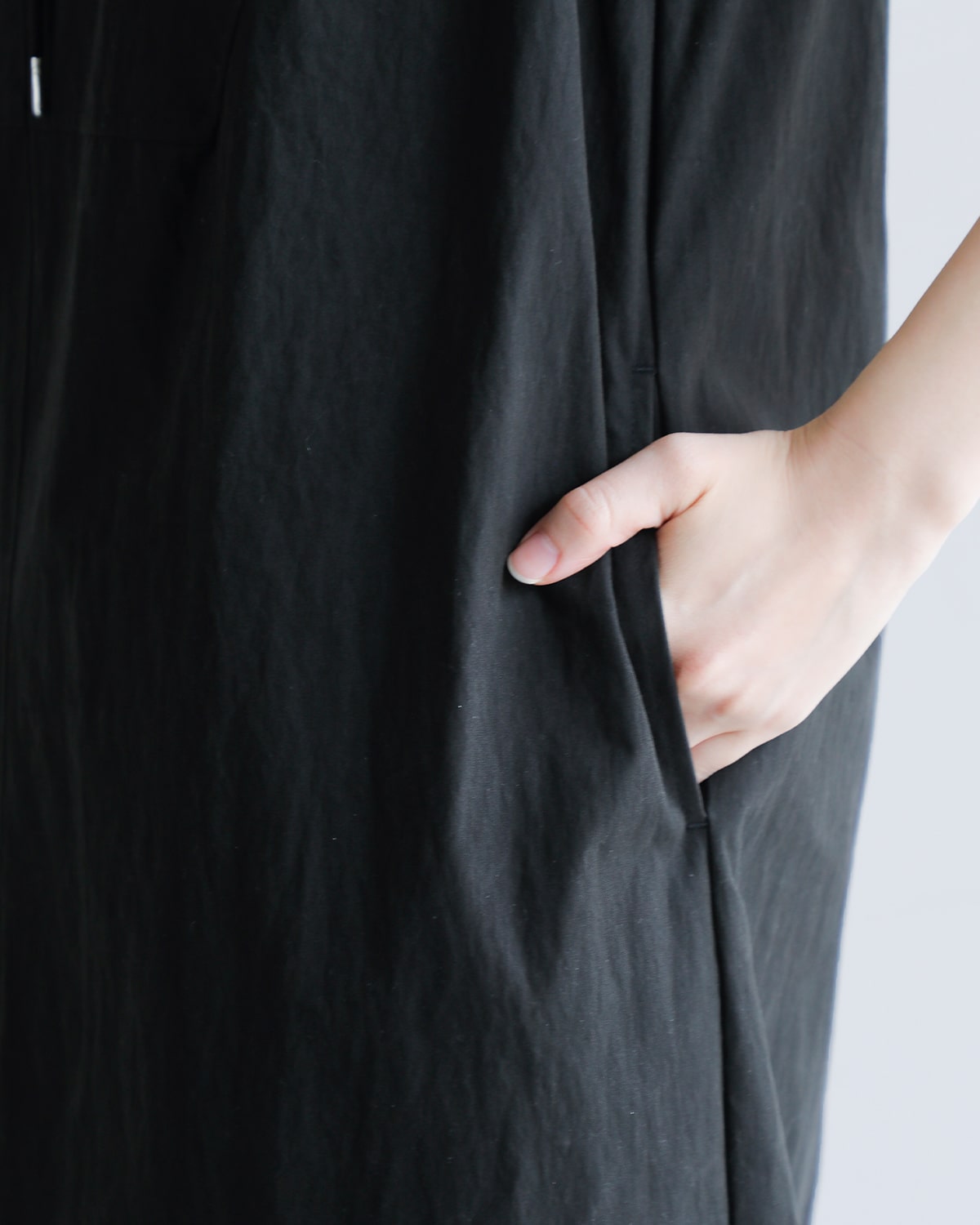 Hella(ヘラ)コットンフーディードレス “HOODIE DRESS” h251-25