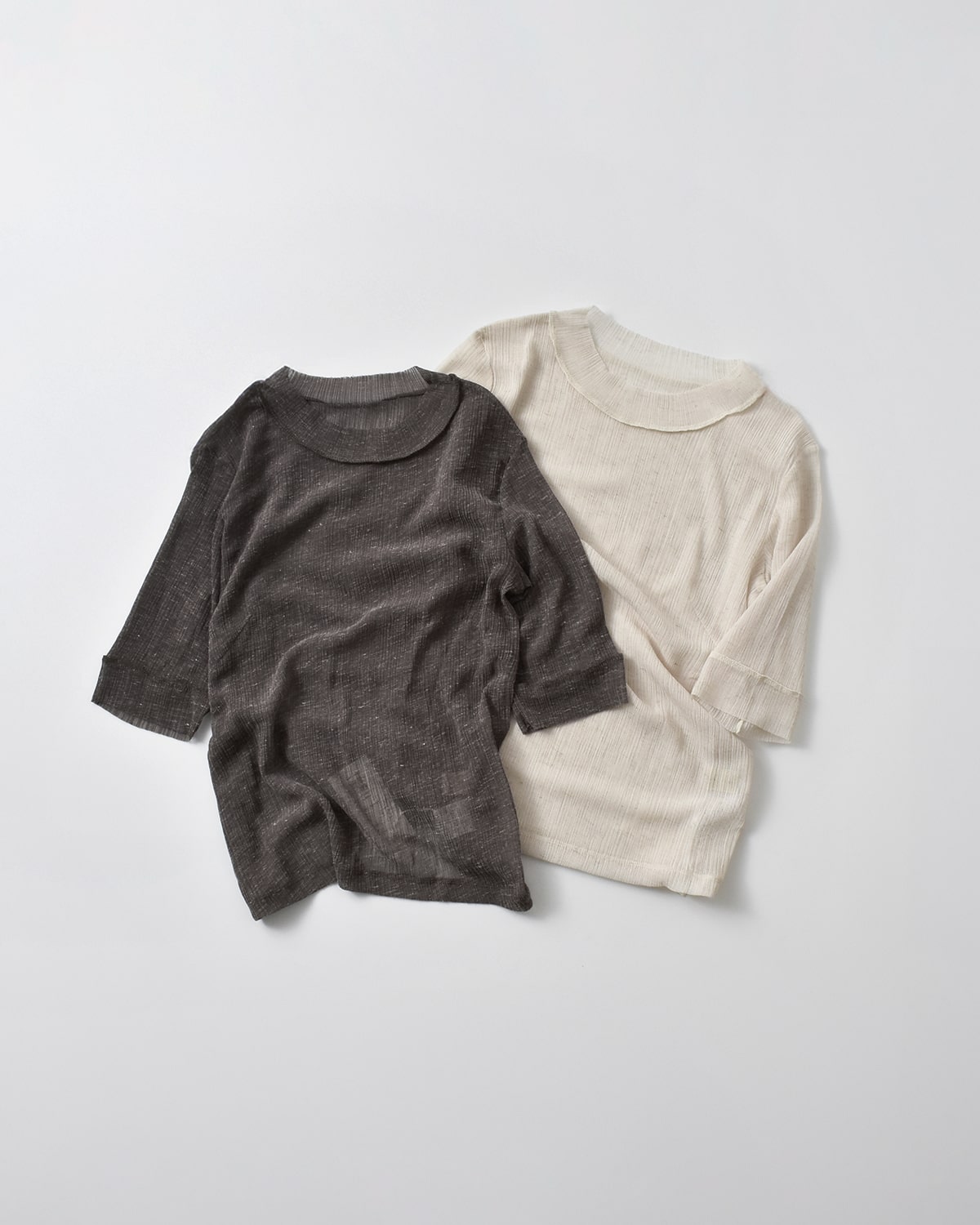 Hella(ヘラ)シアーネップTシャツ “SHEER NEP T-SHIRT” h251-30