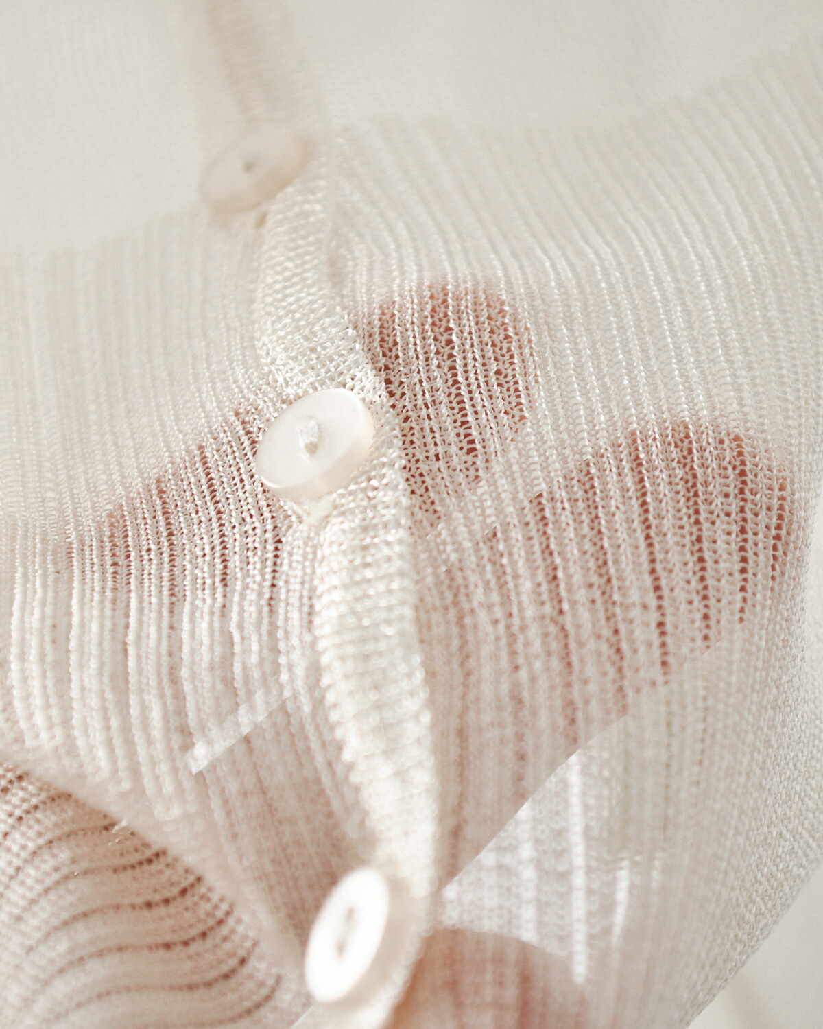 Hella(ヘラ)シアーハイネックカーディガン“SHEERHIGHNECKCARDIGAN”h251-35