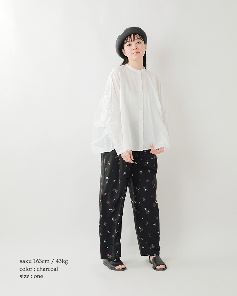 chisakiリネンミックスベレー帽“harehii”harehii