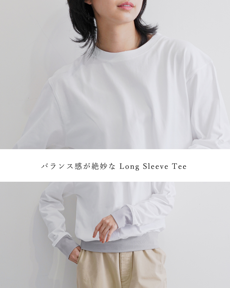 HOSHII TO DEAU(ホシイトデアウ)×ironari(イロナリ)aranciato別注コットンロングスリーブカットソー“CanteeL/S”i-24503arc-same1