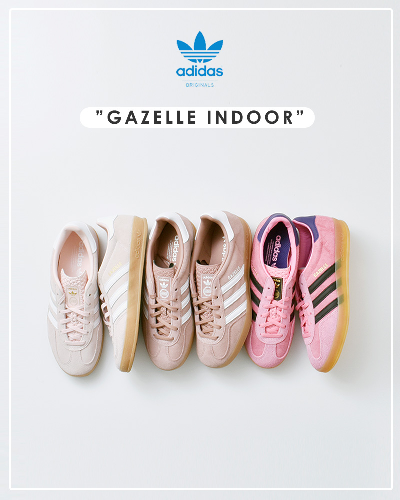スニーカー adidas Gazelle Indoor W Pink Black IE7002 Amazon.com | Adidas IE7002 Gazelle Indoor Indoor Bliss Pink
