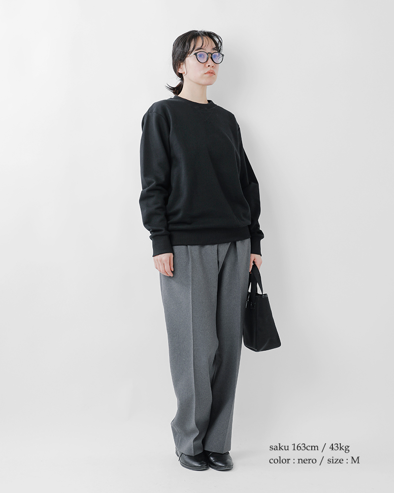 VESTI(ヴェスティ)フレンチテリークルーネックスウェットプルオーバー“FRENCHTERRYGIROCOLLO”it805tft