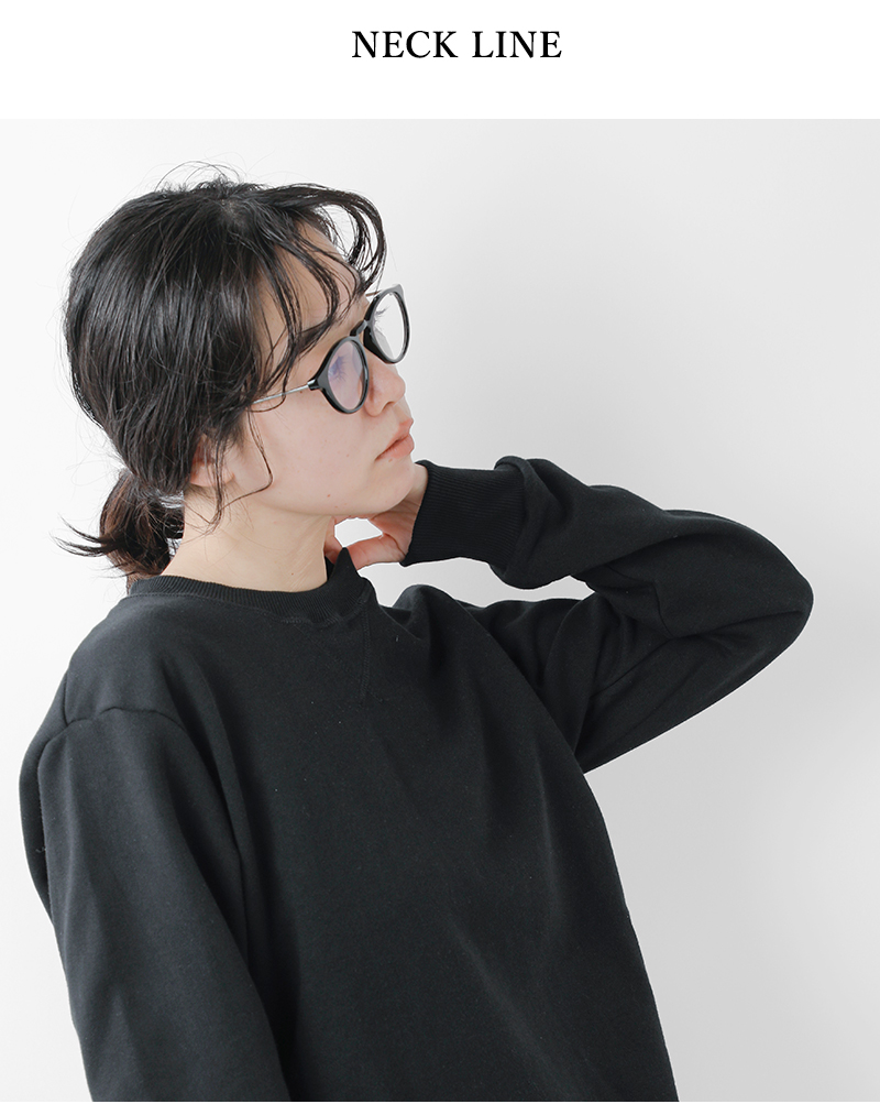 VESTI(ヴェスティ)フレンチテリークルーネックスウェットプルオーバー“FRENCHTERRYGIROCOLLO”it805tft