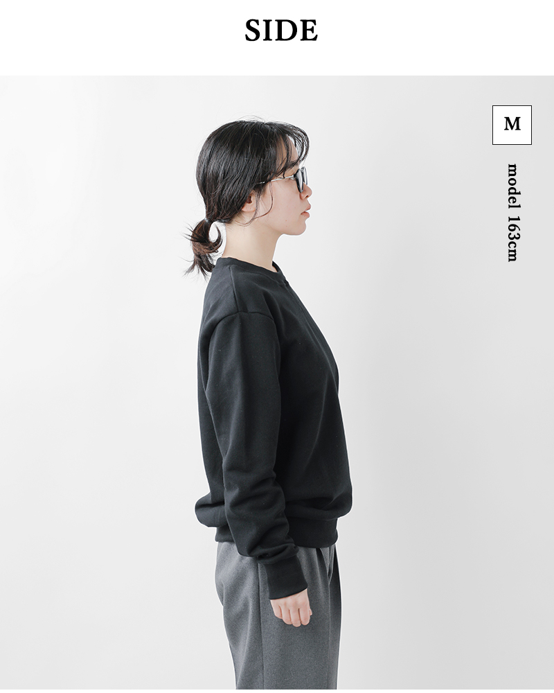 VESTI(ヴェスティ)フレンチテリークルーネックスウェットプルオーバー“FRENCHTERRYGIROCOLLO”it805tft