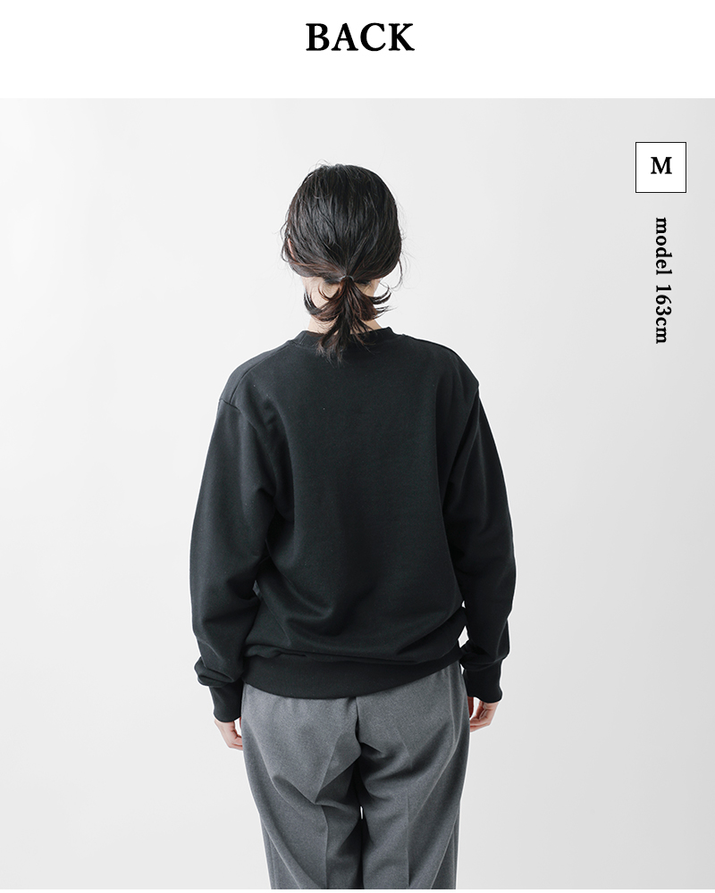 VESTI(ヴェスティ)フレンチテリークルーネックスウェットプルオーバー“FRENCHTERRYGIROCOLLO”it805tft