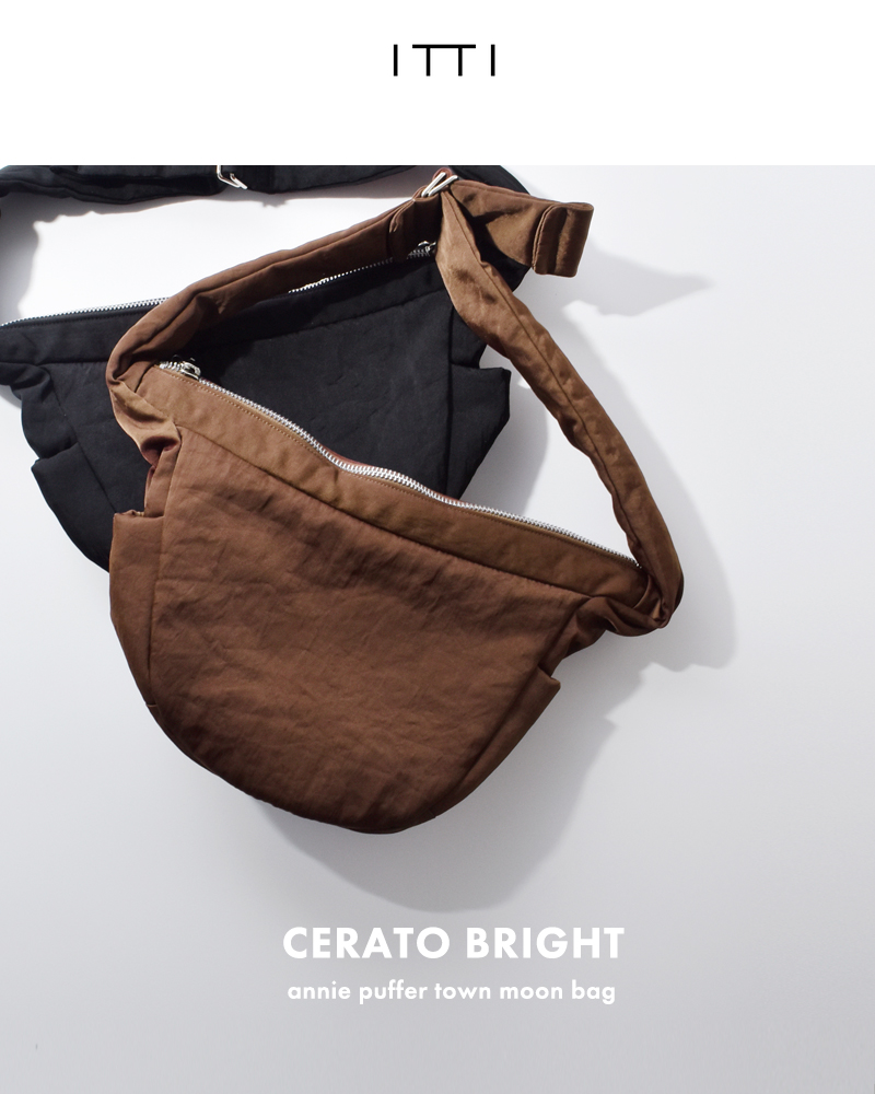 ANNIE PUFFER TOWN MOON BAG / CERATO BRIGHT | NEWS (お知らせ