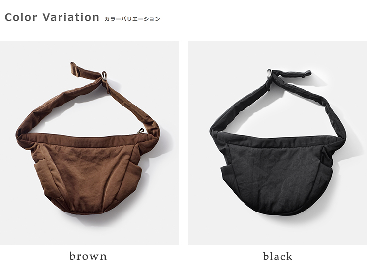ITTI(イッチ)撥水三日月型ショルダーバッグ“ANNIEPUFFERTOWNMOONBAG/CERATOBRIGHT”itti-bag-121-cb