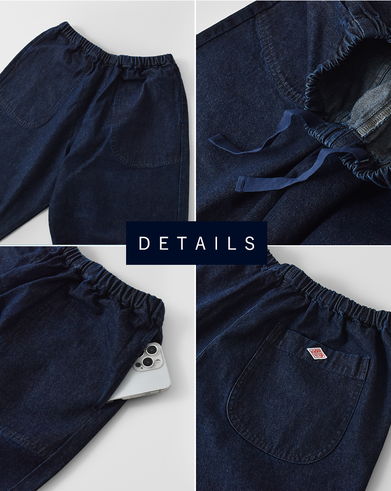 ダントン DANTON10oz デニム イージー パンツ jd-2540ddm-mn