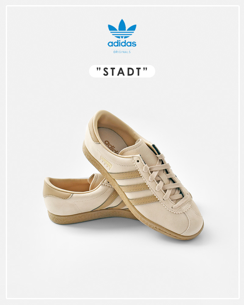 adidas ベージュ スエード スニーカー adidas ベージュ スエード スニーカー - メルカリ
