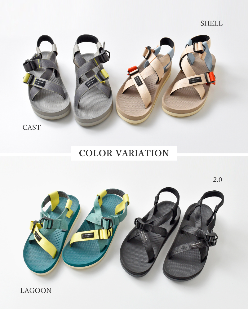 HIJACK SANDALS(ハイジャックサンダル)クロスベルトスポーツサンダル“JIRO”jiro