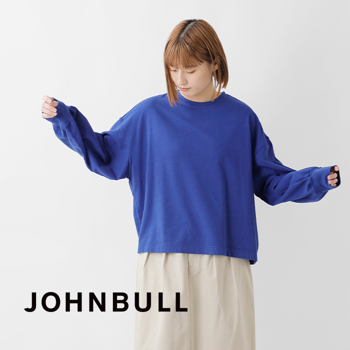 Johnbull(ジョンブル)コットン梨地パフスリーブプルオーバーjl251c05