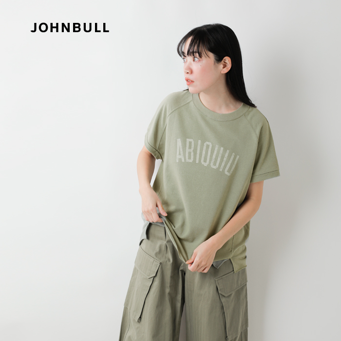 Johnbull(ジョンブル)ABIQUIUミニ裏毛フレンチスリーブプルオーバーjl251c13