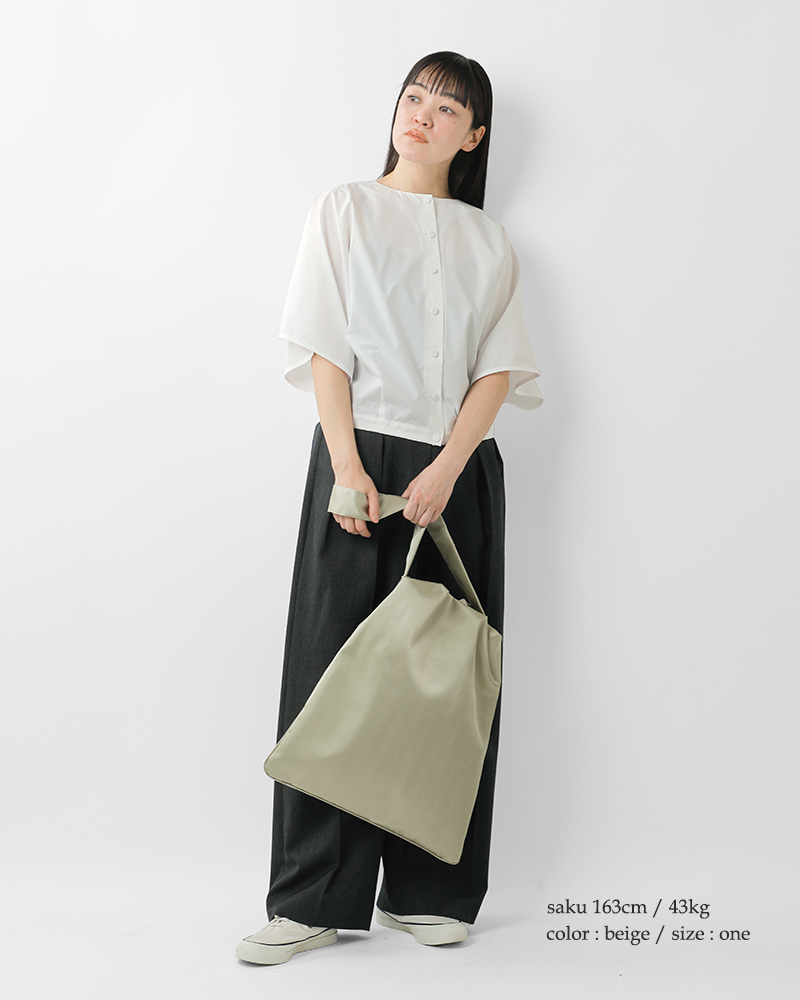 joe&him(ジョーアンドヒム)2wayシャーリングフラットバッグ“Canele”jo-ac5105