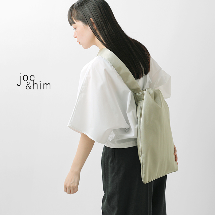 joe&him(ジョーアンドヒム)2wayシャーリングフラットバッグ“Canele”jo-ac5105