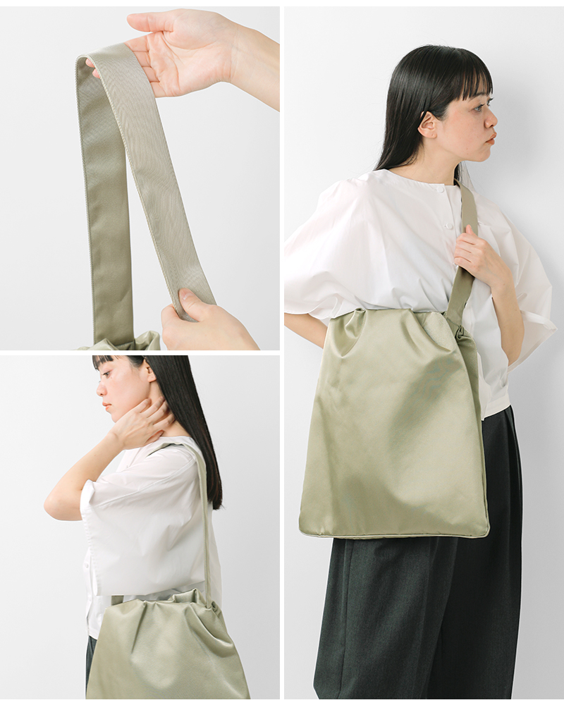 joe&him(ジョーアンドヒム)2wayシャーリングフラットバッグ“Canele”jo-ac5105