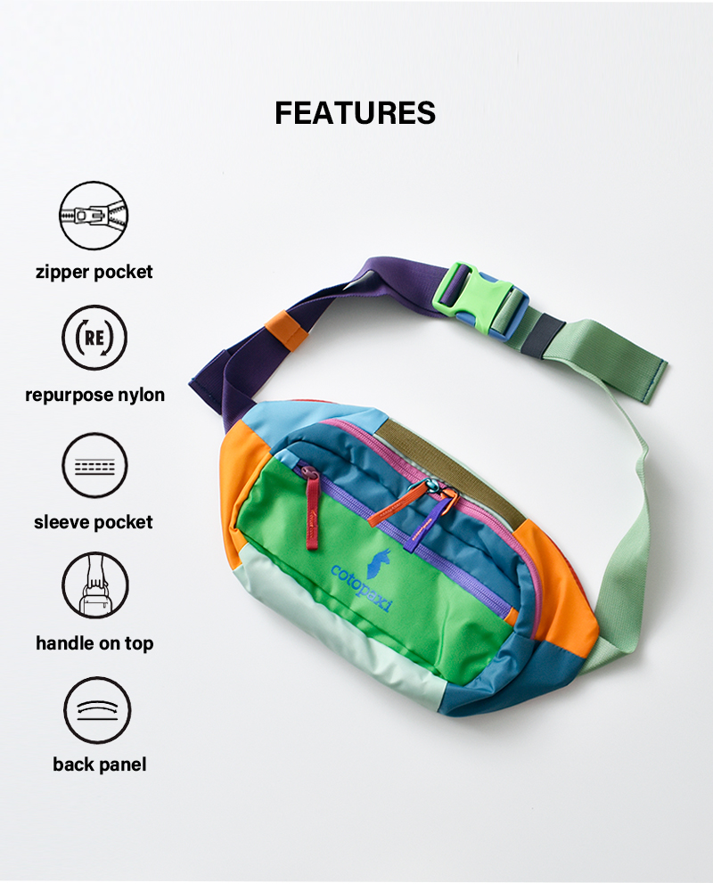 cotopaxi(コトパクシ)カパイ3Lヒップパック“KapaiHipPackDelDia”kapai-3l-same1