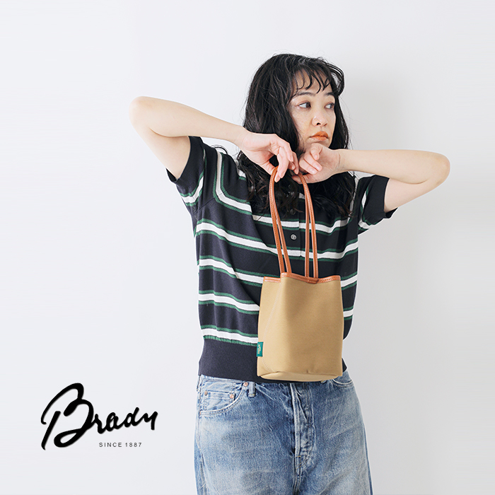 Brady(ブレディ)ツイル巾着型トートバッグ“KEER”keer