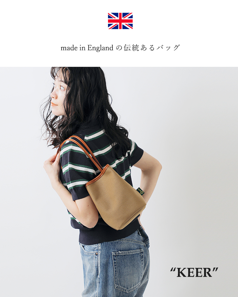 Brady(ブレディ)ツイル巾着型トートバッグ“KEER”keer