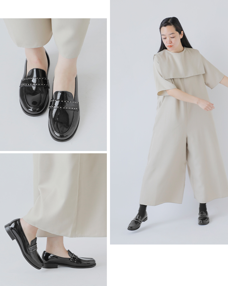 TEMPERATE(テンパレイト)スタッズベルトスリッポンシューズ“KEITH”keith