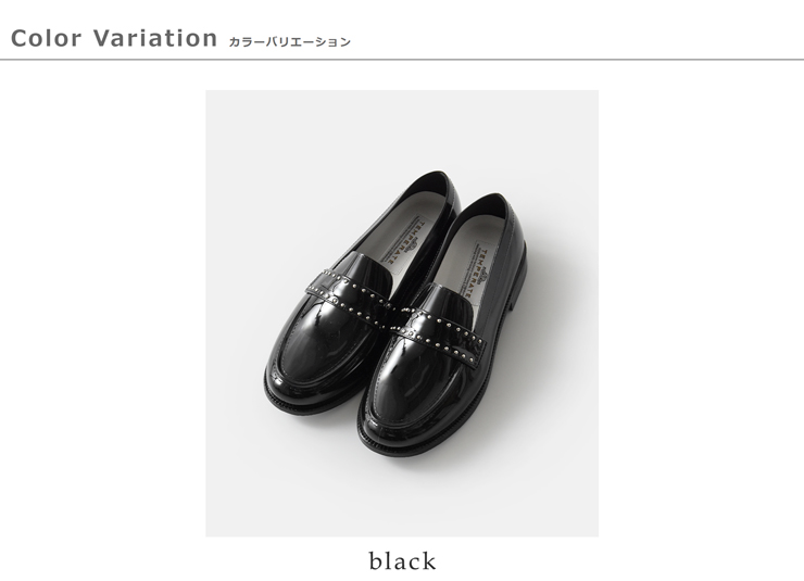TEMPERATE(テンパレイト)スタッズベルトスリッポンシューズ“KEITH”keith