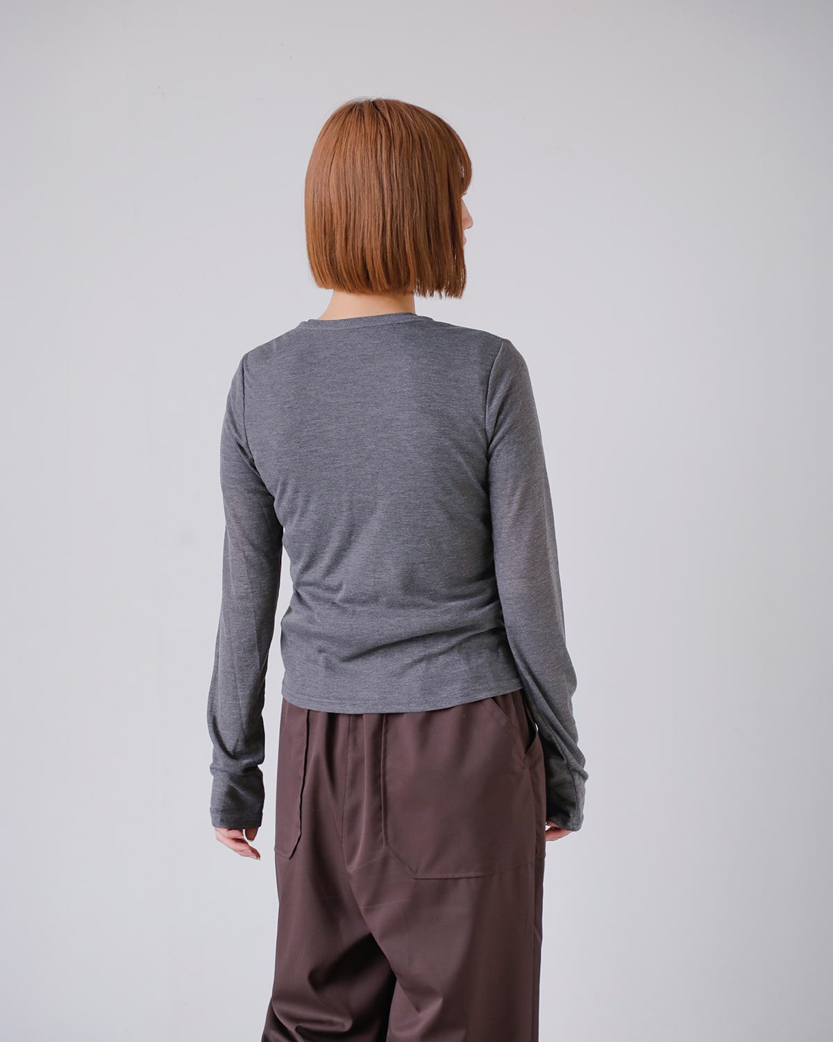 kiehtova(キエトヴァ)シアーリブニットカーディガン “SHEER RIB CARDIGAN” ktwr23