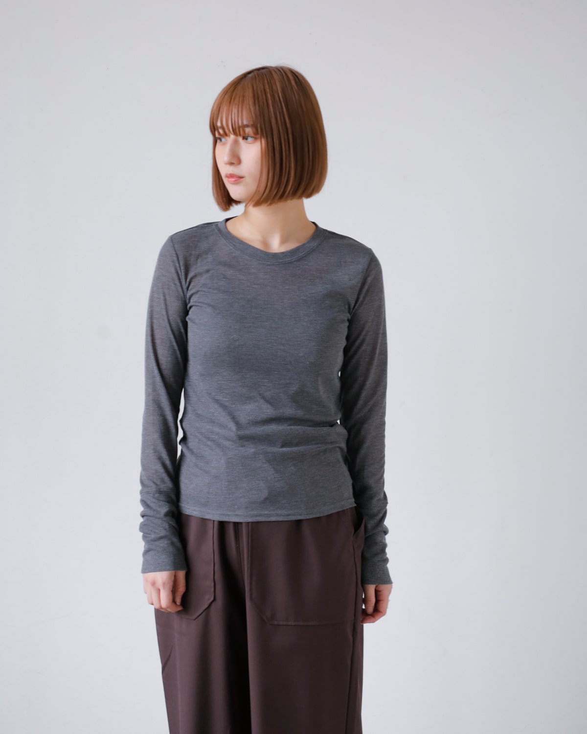 kiehtova(キエトヴァ)シアーロングトップス “SHEER LONG TOPS” ktwr24