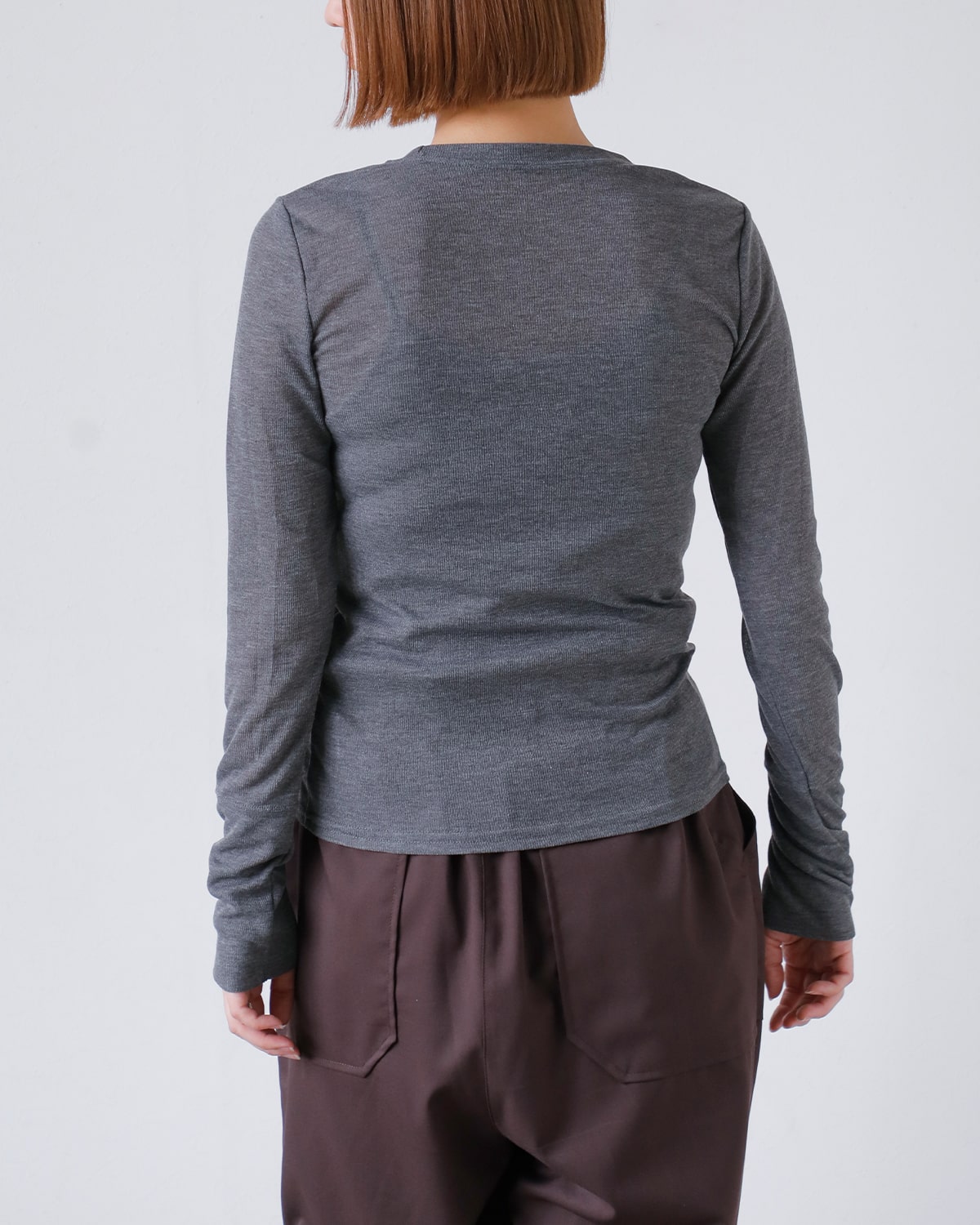 kiehtova(キエトヴァ)シアーロングトップス “SHEER LONG TOPS” ktwr24