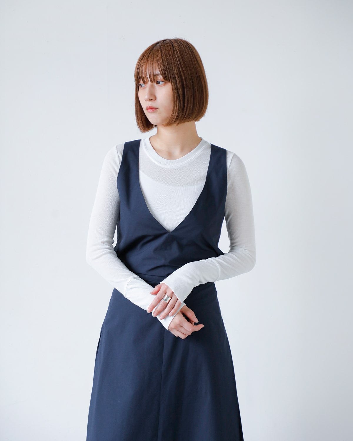 kiehtova(キエトヴァ)シアーロングトップス “SHEER LONG TOPS” ktwr24