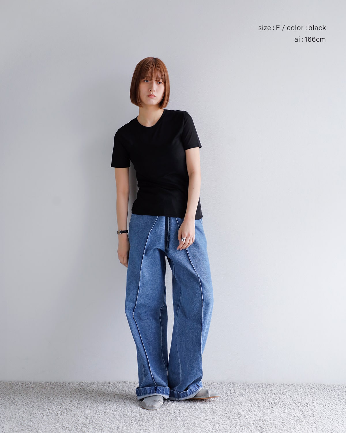 kiehtova(キエトヴァ)シアートップス半袖Tシャツ “SHEER TOPS” ktwr25