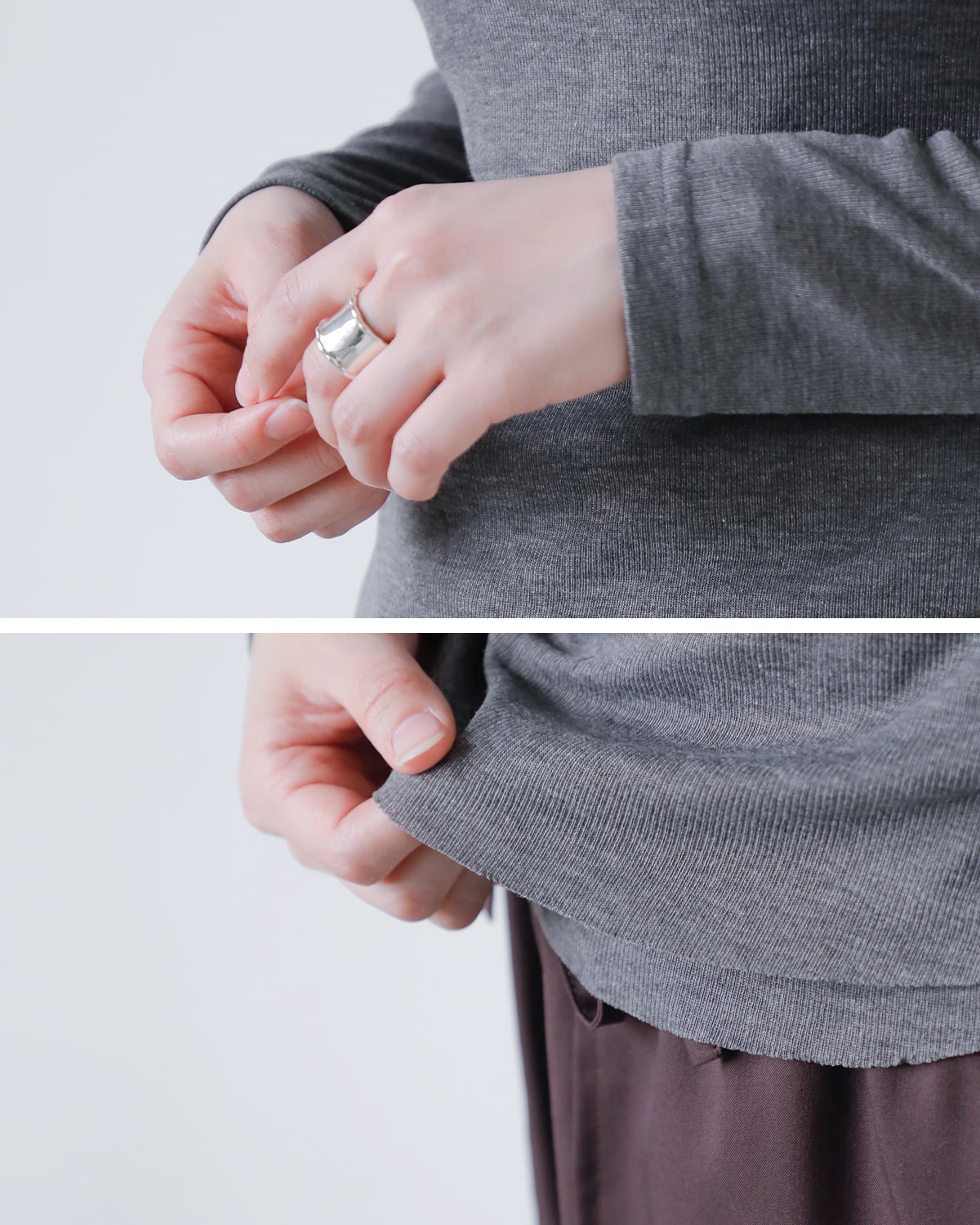 kiehtova(キエトヴァ)レイヤードシアートップス “LAYERED SHEER TOPS” ktwr7
